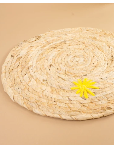 Set de table fleurs