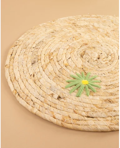 Set de table fleurs