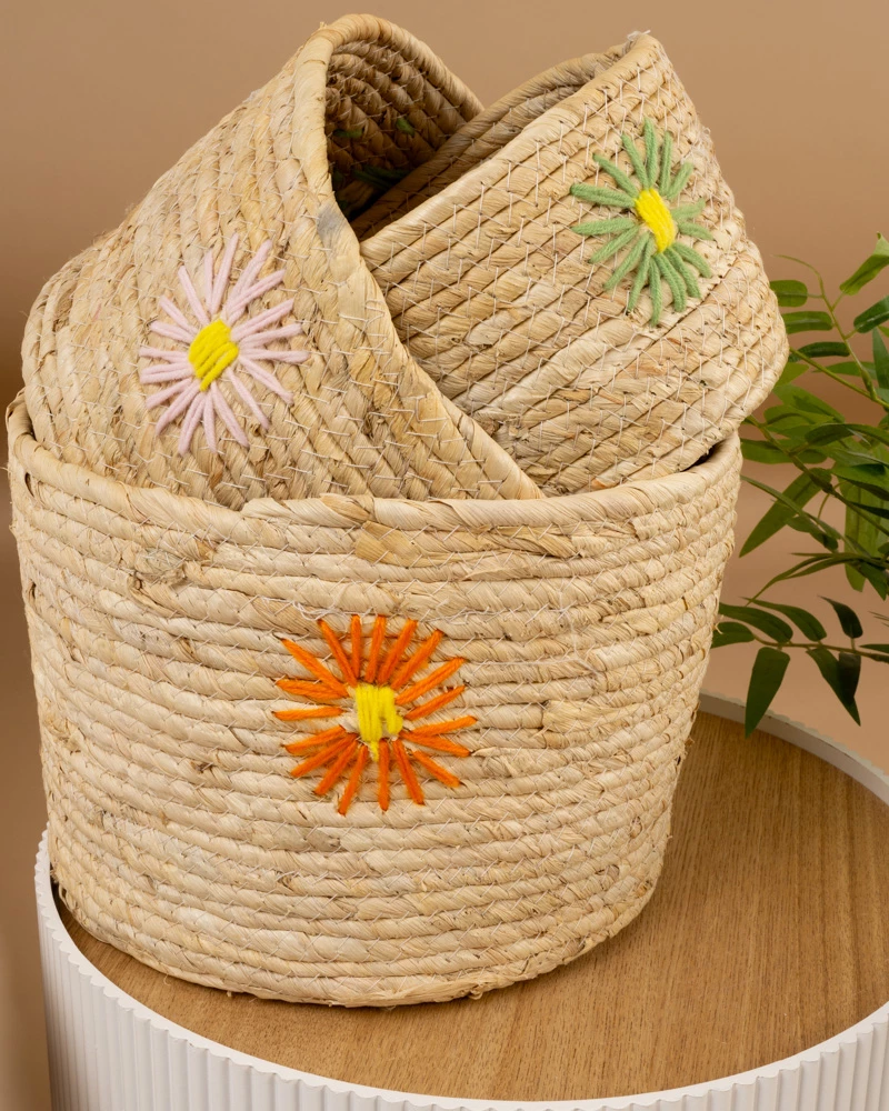 Panier fleurs T3