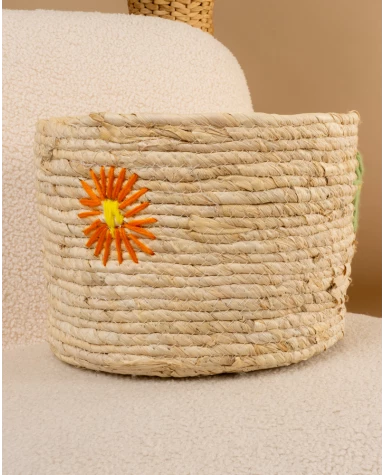 Panier fleurs T3
