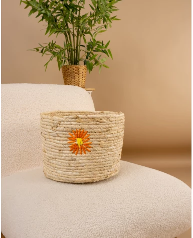 Panier fleurs T2