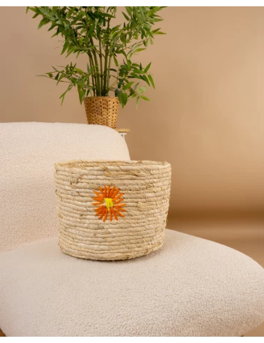 Panier fleurs T2