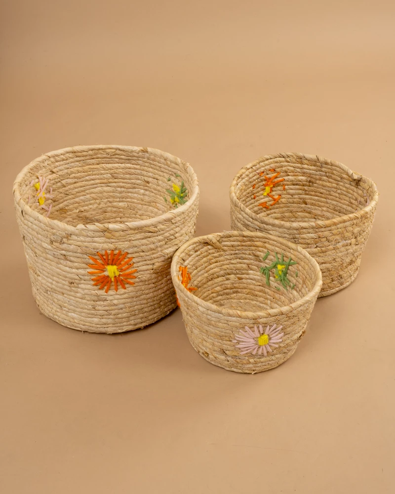Paniers fleurs T1