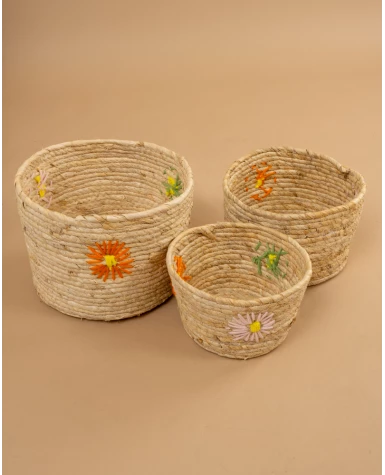 Paniers fleurs T1