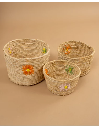 Paniers fleurs T1