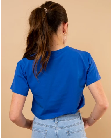 T-shirt crop top love