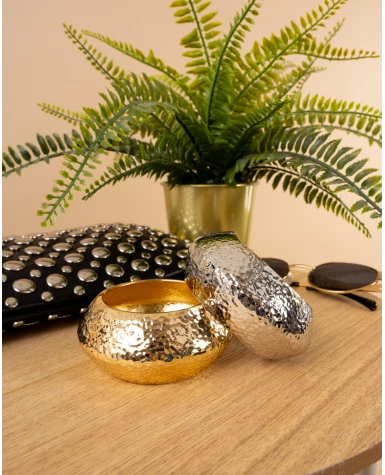 Bracelet large martelé