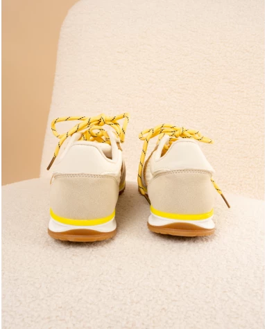 Baskets lacets imprimés
