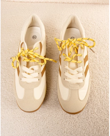 Baskets lacets imprimés