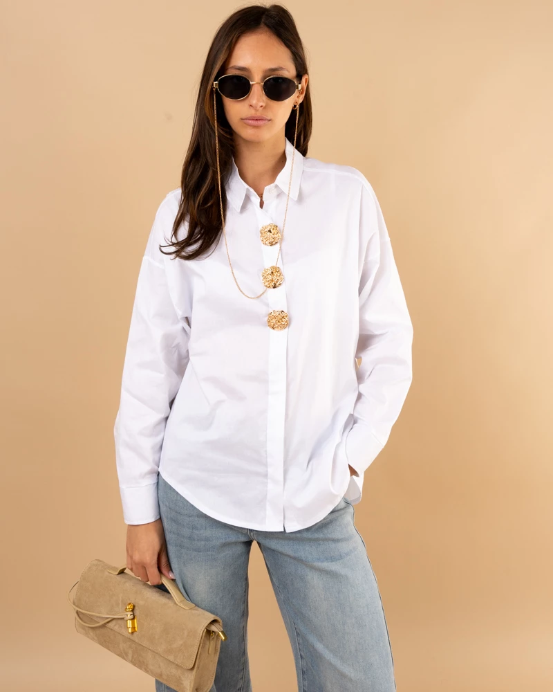 Chemise broches