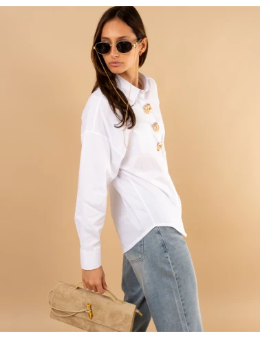 Chemise broches