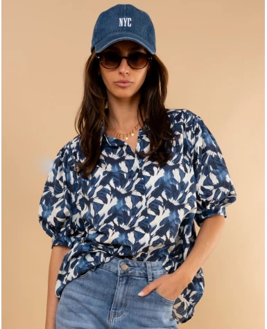 Chemise fleurs
