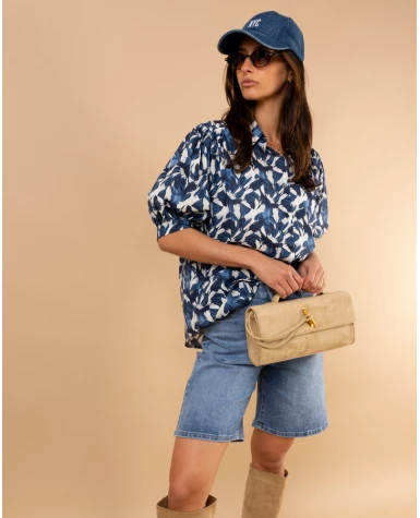 Chemise fleurs