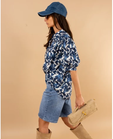 Chemise fleurs