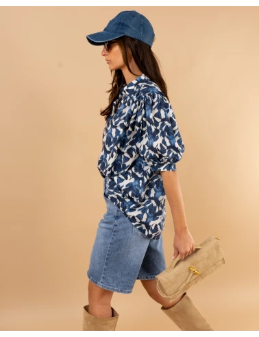 Chemise fleurs