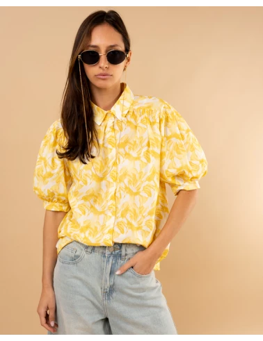 Chemise fleurs