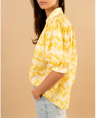 Chemise fleurs