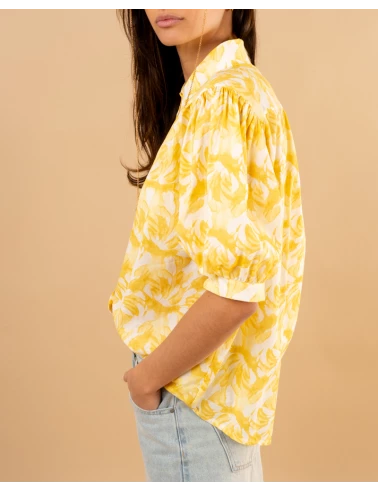 Chemise fleurs
