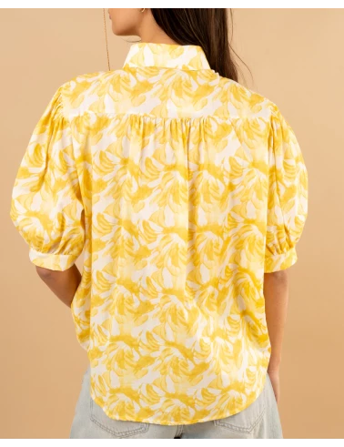 Chemise fleurs