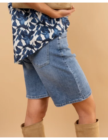 Bermuda en jean