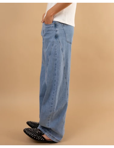 jean balloon bleu