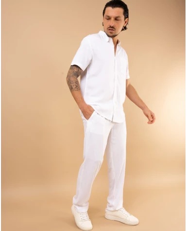 Pantalon lin