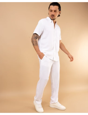 Pantalon lin