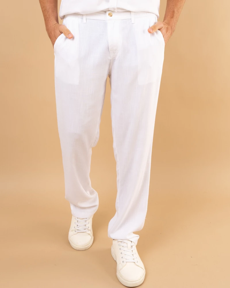 Pantalon lin