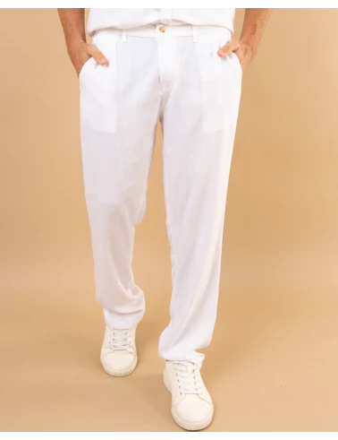 Pantalon lin