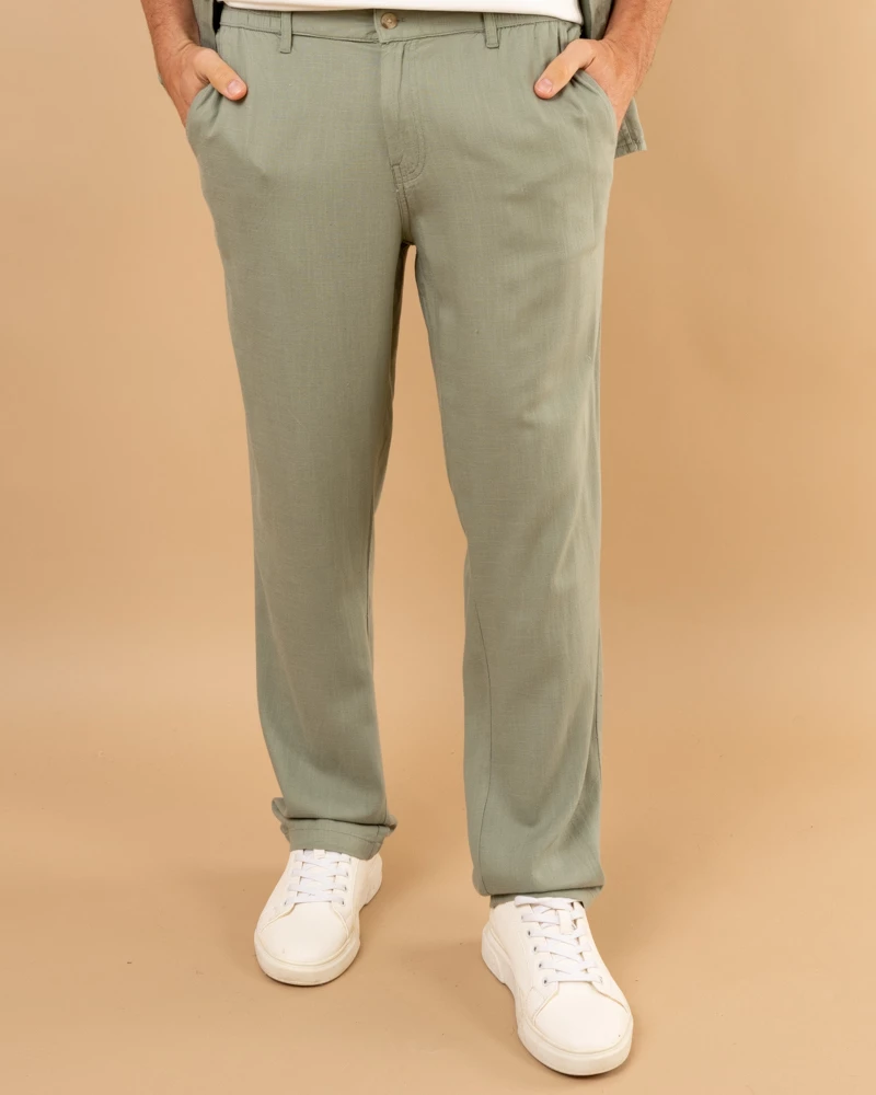 Pantalon lin
