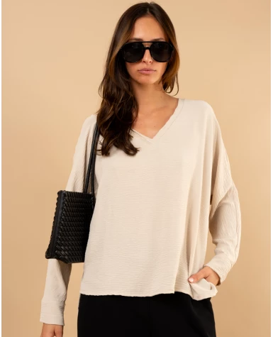 Blouse col en v Blouse col en v