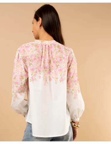 Blouse fleurs