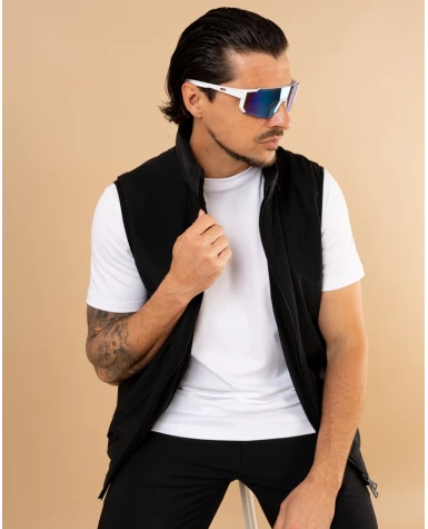 Veste sans manches zip
