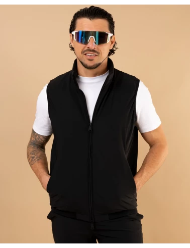 Veste sans manches zip