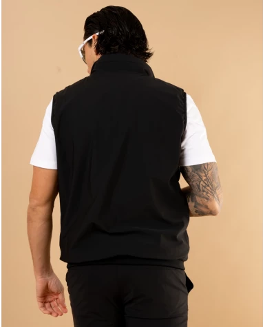 Veste sans manches zip