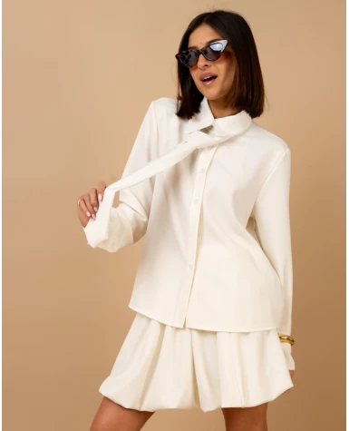 Chemise cravate