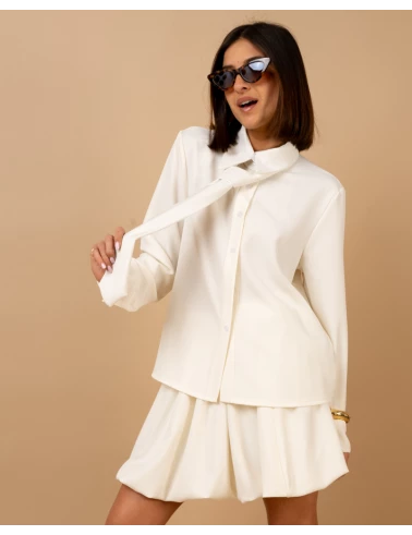Chemise cravate