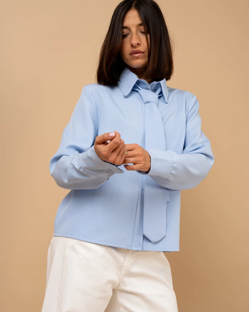 Chemise cravate