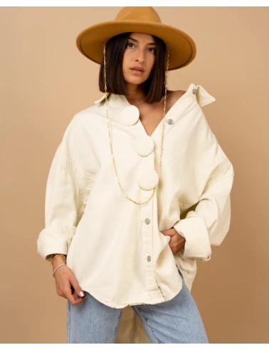 Veste gros boutons