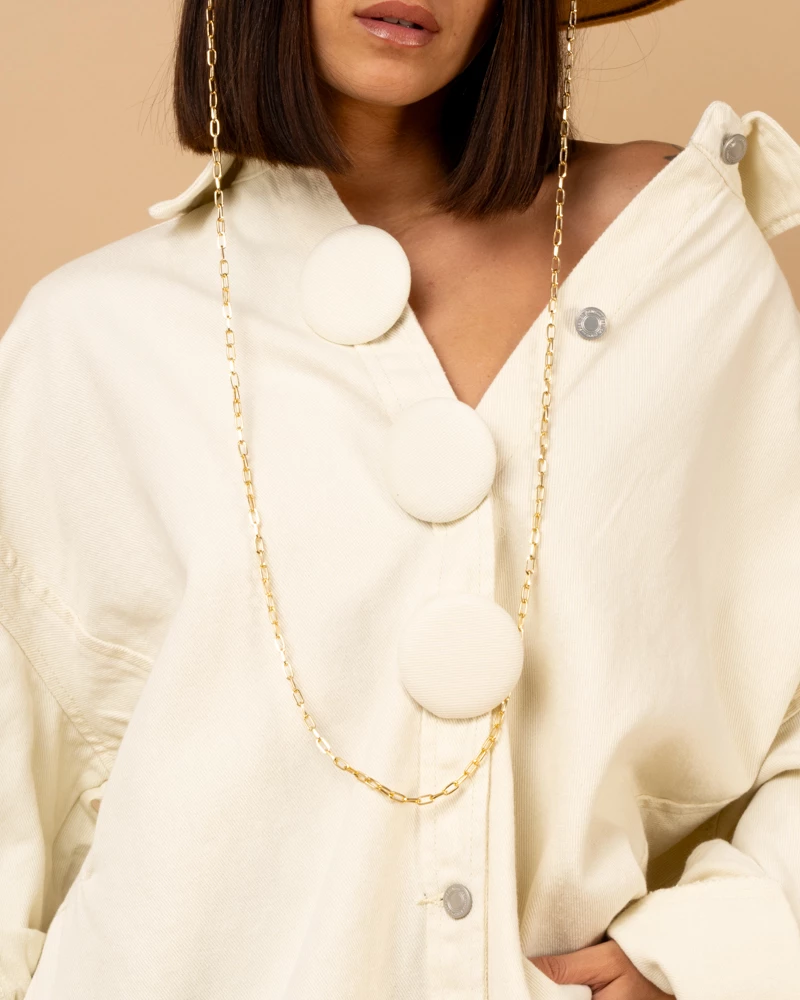 Veste gros boutons