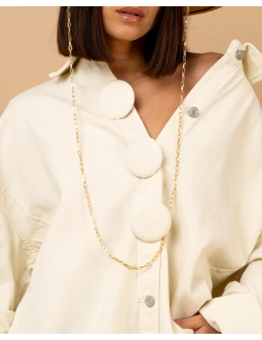 Veste gros boutons
