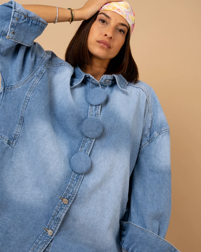 Veste gros boutons