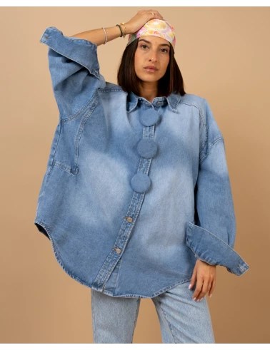 Veste gros boutons