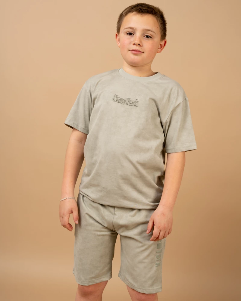 Short délavé