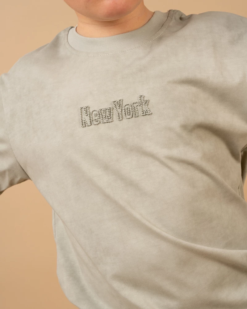 T-shirt délavé