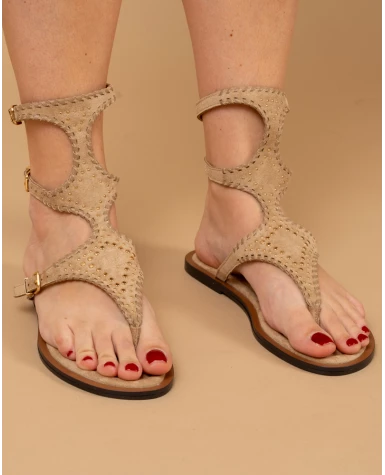 Sandales hautes