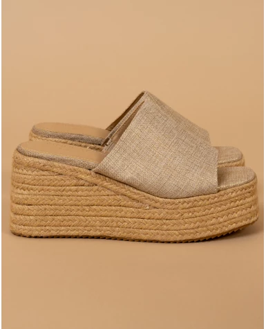 Mules paille