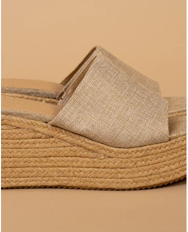 Mules paille