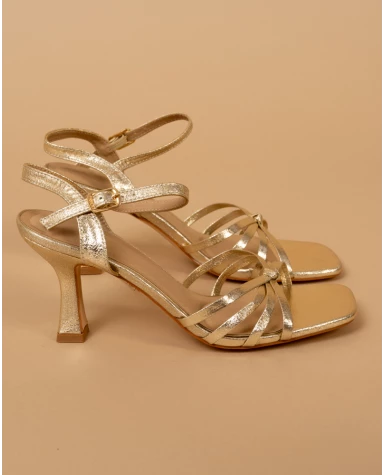 Sandales talons nœud