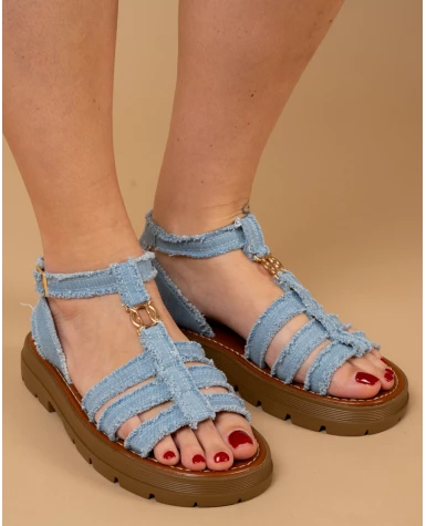 Sandales jean